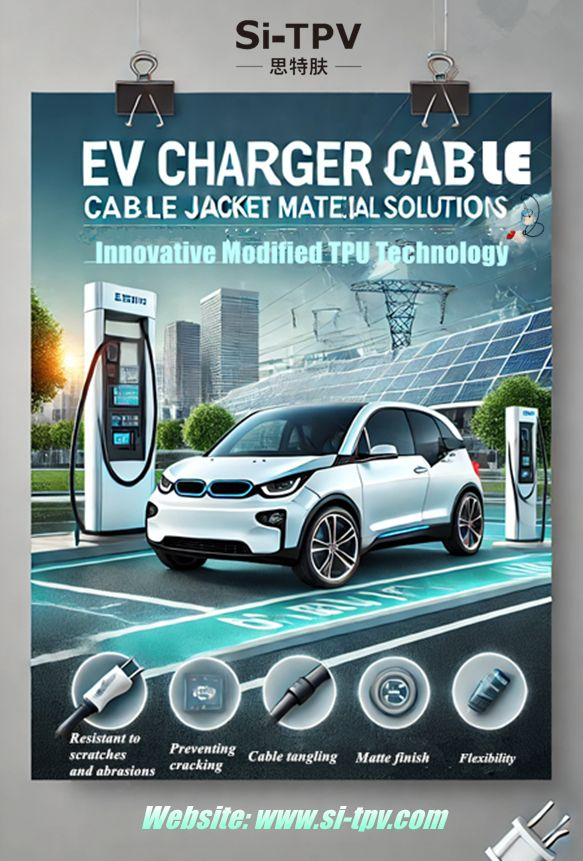 Sustainable Innovation in Cable Solutions, Si-TPV 3100-60A as a High-Performance Plastic Additive for EV and Industrial Applications